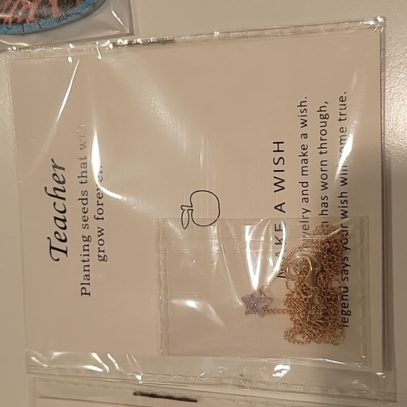 Brand new teacher necklace 10 inch chain - Picture 1 of 2